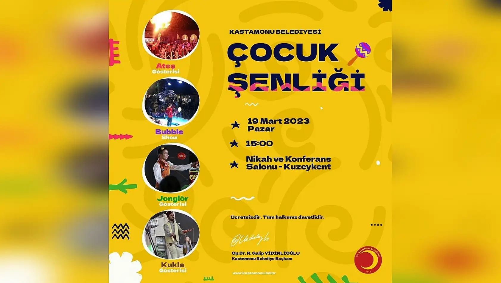 Belediye'den çocuk şenliği