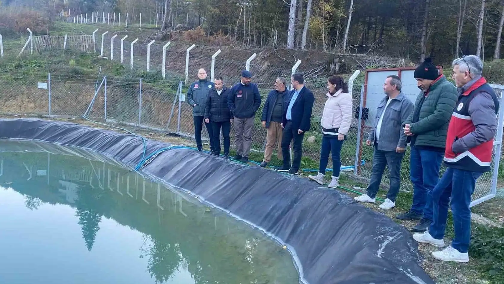 Çatalzeytin'de verimli sulama uygulaması