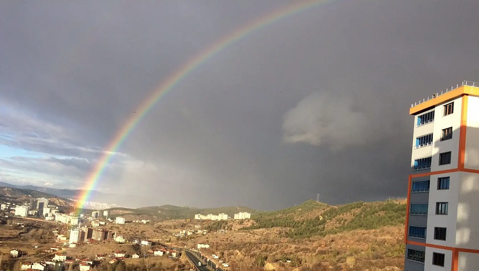 Kastamonu'da gökkuşağı