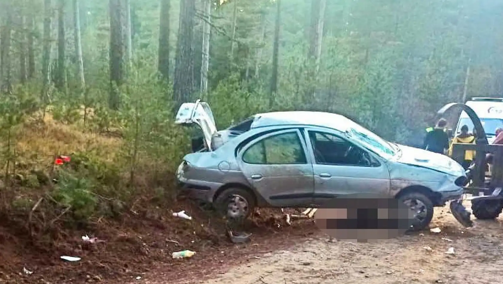 Hanönü'nde kaza! 1 ölü, 3 yaralı