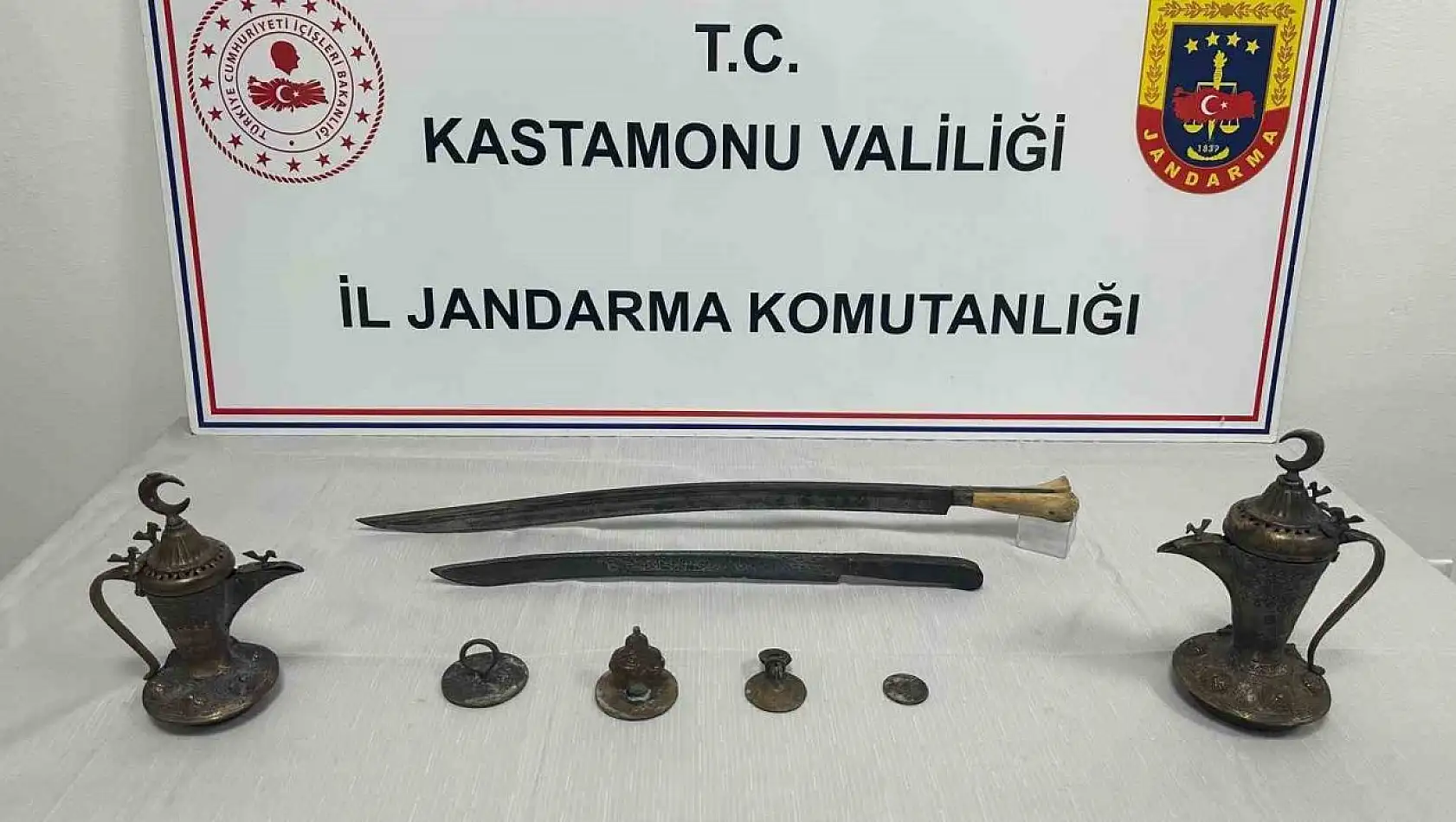 Kastamonu'da tarihi eser operasyonu