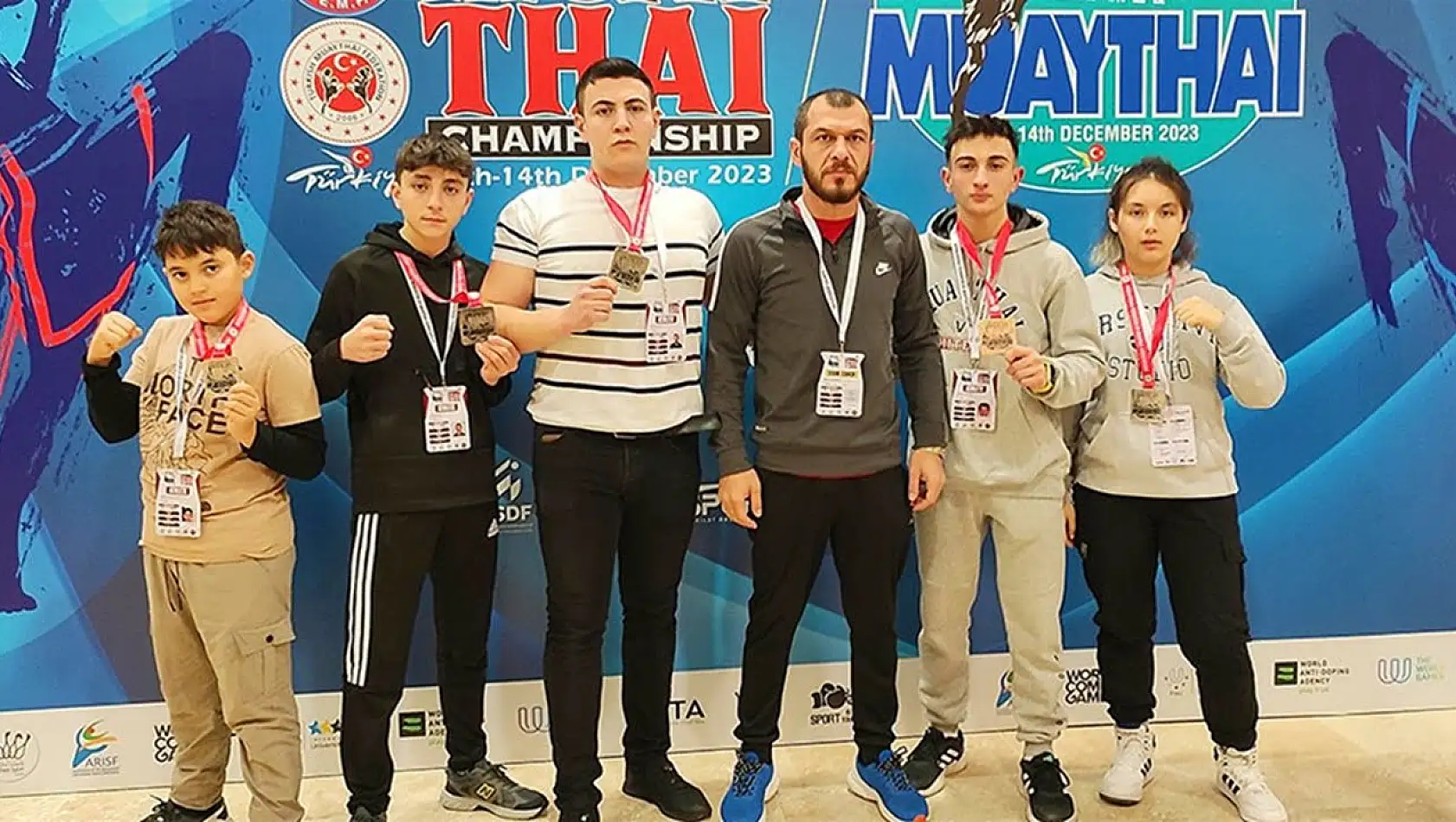 Muay Thai Avrupa Kupası'ndan 5 madalya