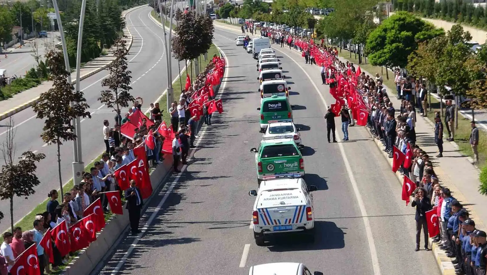 Şehit Şahan, Çankırı'da bayraklarla uğurlandı