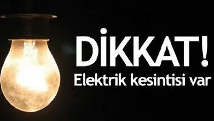 Elektrik Kesintisi