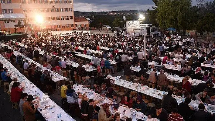 Mahalle iftarları başlıyor