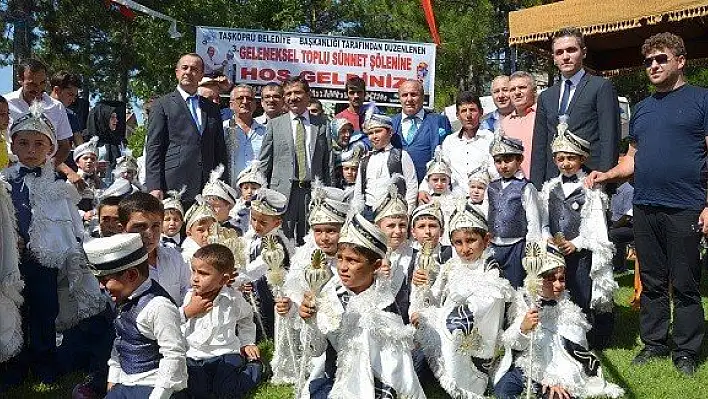 Taşköprü'de toplu sünnet şöleni