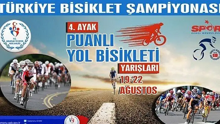 Türkiye Bisiklet Şampiyonası ilimizde