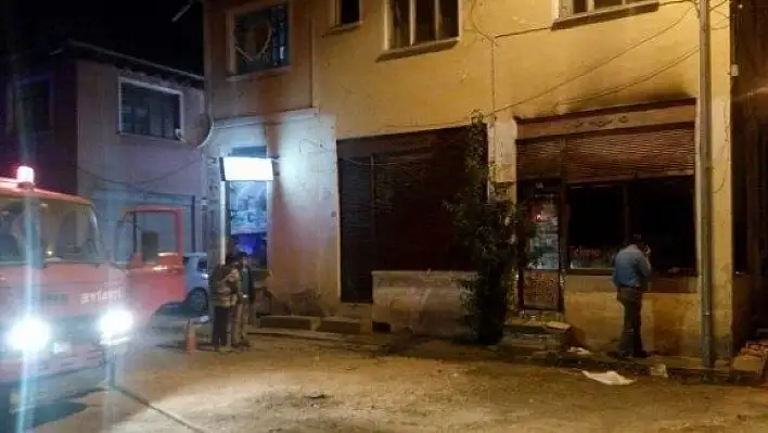 Kastamonu'da bir dükkan kundaklandı