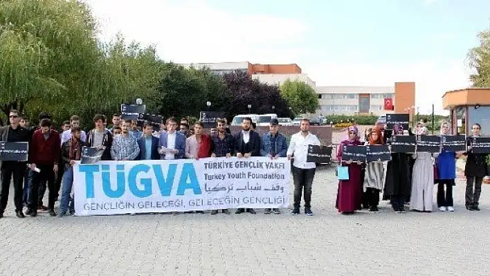 TÜGVA, Halep'teki saldırıyı protesto etti