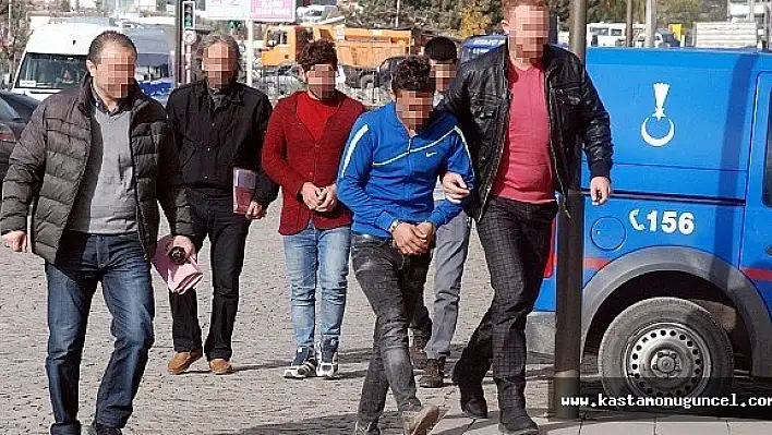 Kastamonu'da hırsızlık şebekesi çökertildi