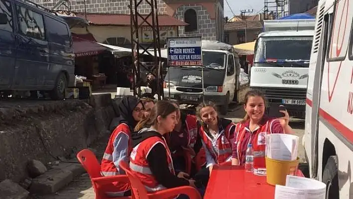 İğdir Köyünde kan bağışı kampanyası düzenlendi