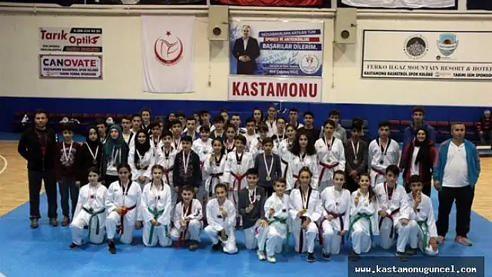 Taekwondoda İl Birinciliği yapıldı