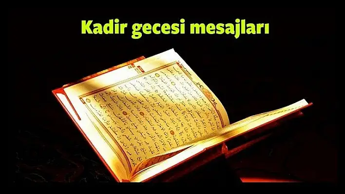 Kadir Gecesi mesajları