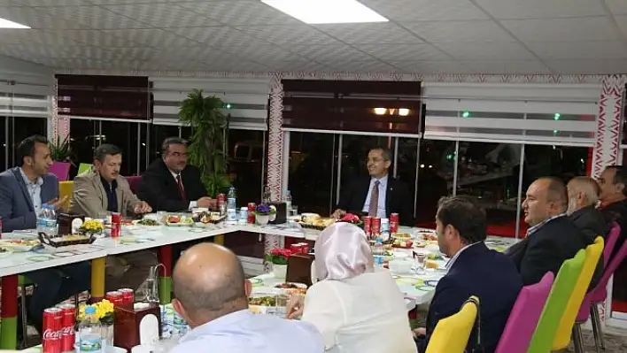 Kaymakam Pişkin'den basın mensuplarına iftar