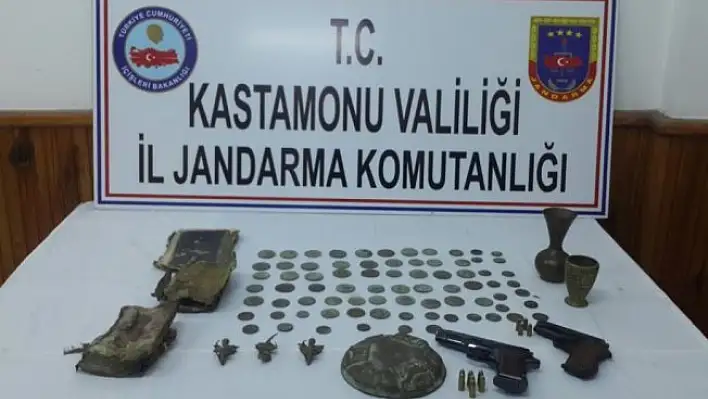 Kastamonu'da tarihi eser operasyonu