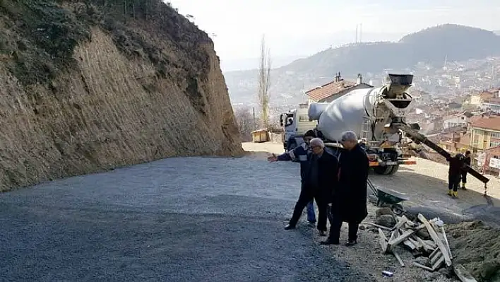 Başkan Şahin, çalışmaları denetledi