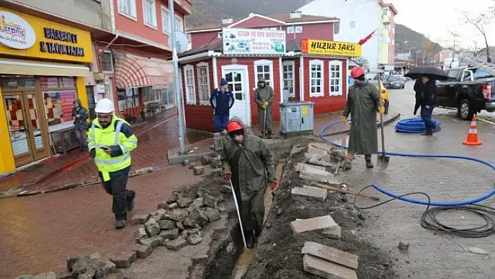 İnebolu'da MOBESE çalışmaları başladı