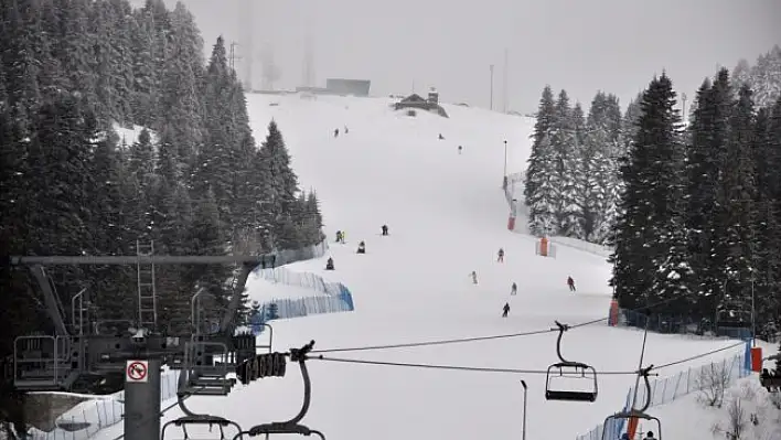 Ilgaz Dağı'nda yeni yıl mutluluğu