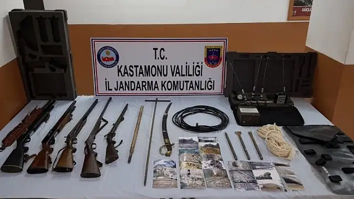 Kastamonu'da tarihi eser operasyonu: 4 gözaltı