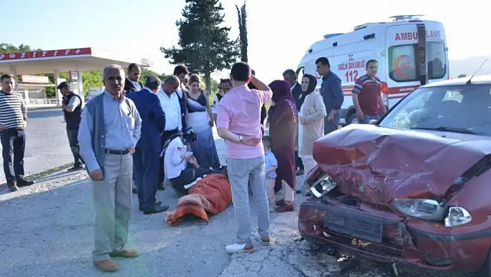 Hanönü'de trafik kazası: 5 yaralı