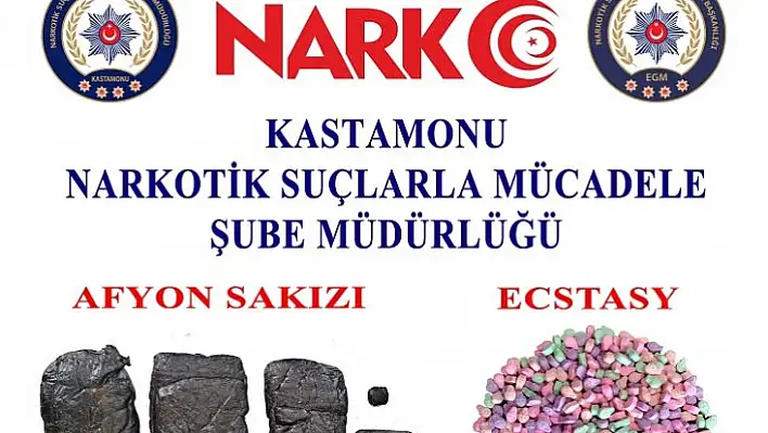 Kastamonu'da uyuşturucu operasyonu