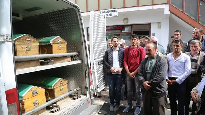 Kastamonu'daki trafik kazasında ölen 6 kişi toprağa verildi