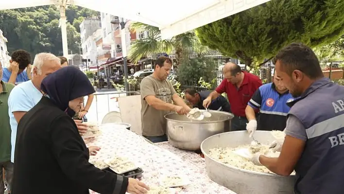 Abana'da bayram pilavı geleneği