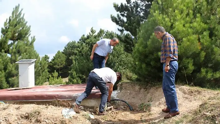 Kaymakam Pişkin KÖYDES çalışmalarını inceledi