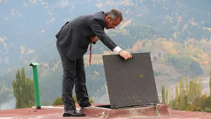 Kaymakam Pişkin çalışmaları denetledi