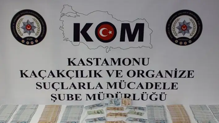 Kastamonu merkezli sahte para operasyonu