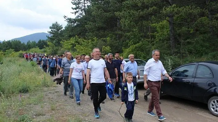 Tosya'da öğretmenler doğayla buluştu