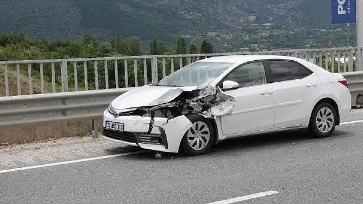 Tosya'da trafik kazası: 1 yaralı