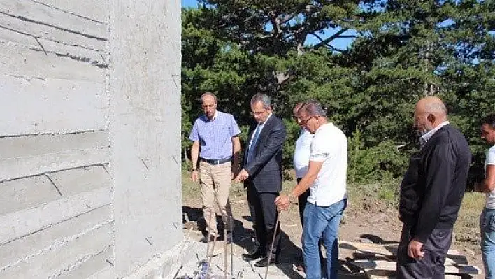 Kaymakam Pişkin, KÖYDES yatırımlarını inceledi