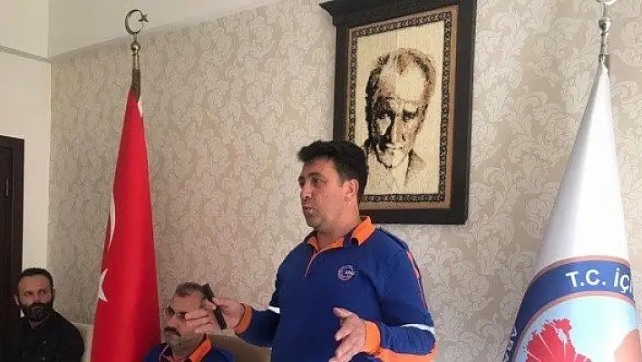 AFAD'dan kamu personeline eğitim