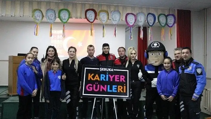 Öğrencilere polislik mesleği anlatıldı