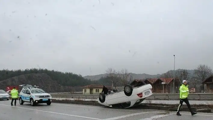 Tosya'da kaza, 2 yaralı