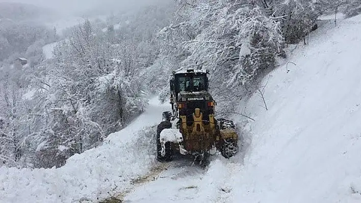 Kastamonu'da 34 köy yolu ulaşıma kapalı