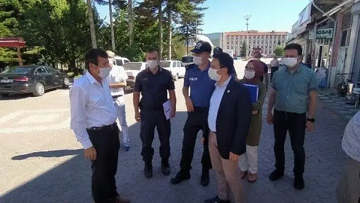 Daday'da koronavirüs denetimi yapıldı