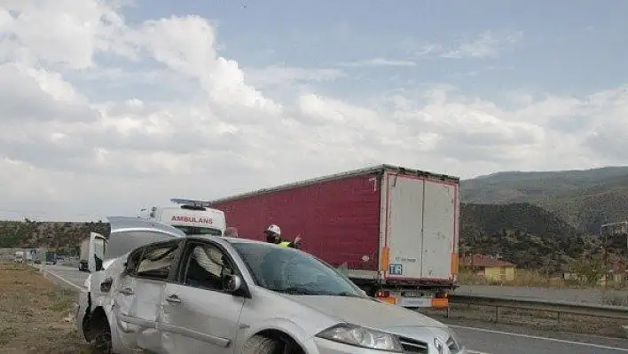 Tosya'da iki ayrı kaza ucuz atlatıldı