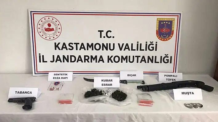 4 kilo esrarla yakalanan baba oğul gözaltında!