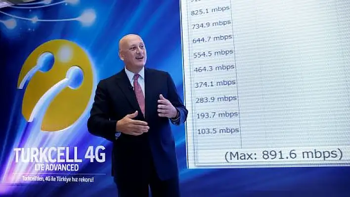 4G ile hız rekoru kırdı