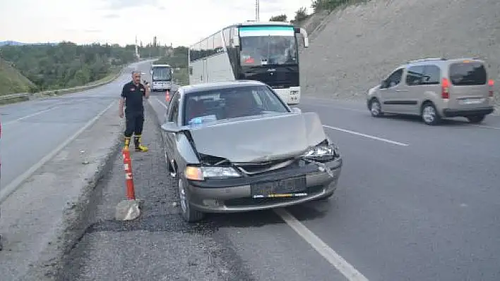 6 Yaşındaki Çocuk Kazada Yaralandı