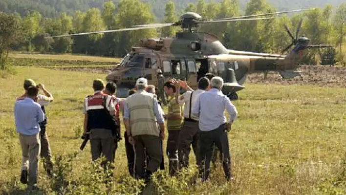 7 gündür kayıp genç, helikopterle aranıyor