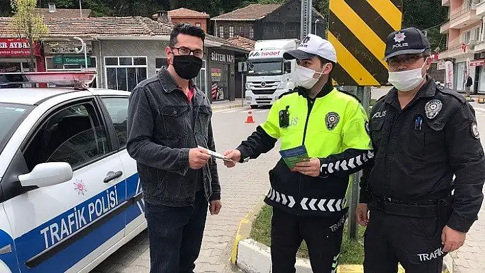 Abana'da 'Trafik Haftası' etkinlikleri