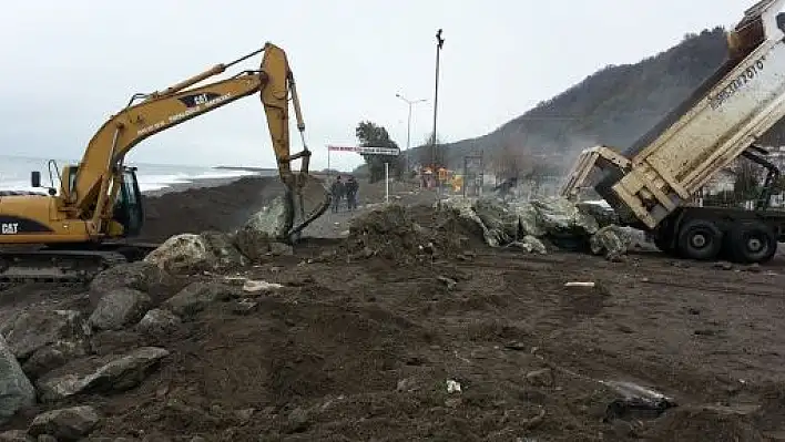 Abana'da Fırtına'ya Karşı Hazırlık