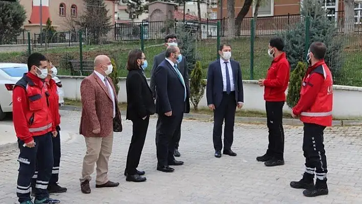 Acil Sağlık Hizmetleri Genel Müdürü Korkut'tan UMKE'ye ziyaret