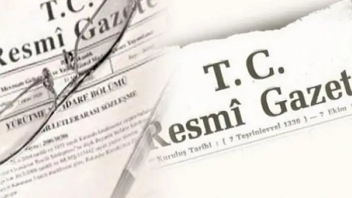 Afet bölgelerine yardıma ilişkin karar Resmi Gazetede