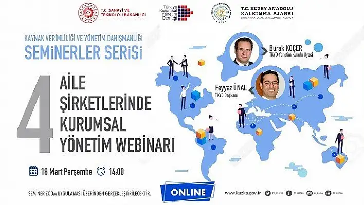 Aile şirketlerine kurumsallaşma semineri verilecek