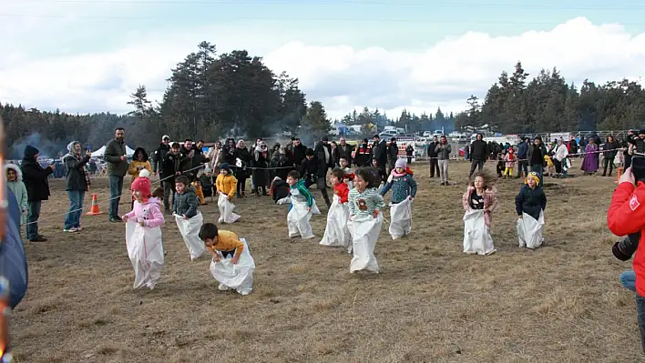 Araç Yayla Kış Festivali yapıldı