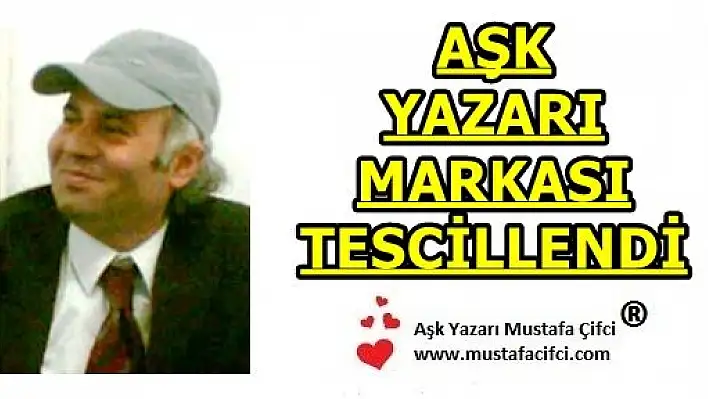 Aşk Yazarı Markası Tescillendi